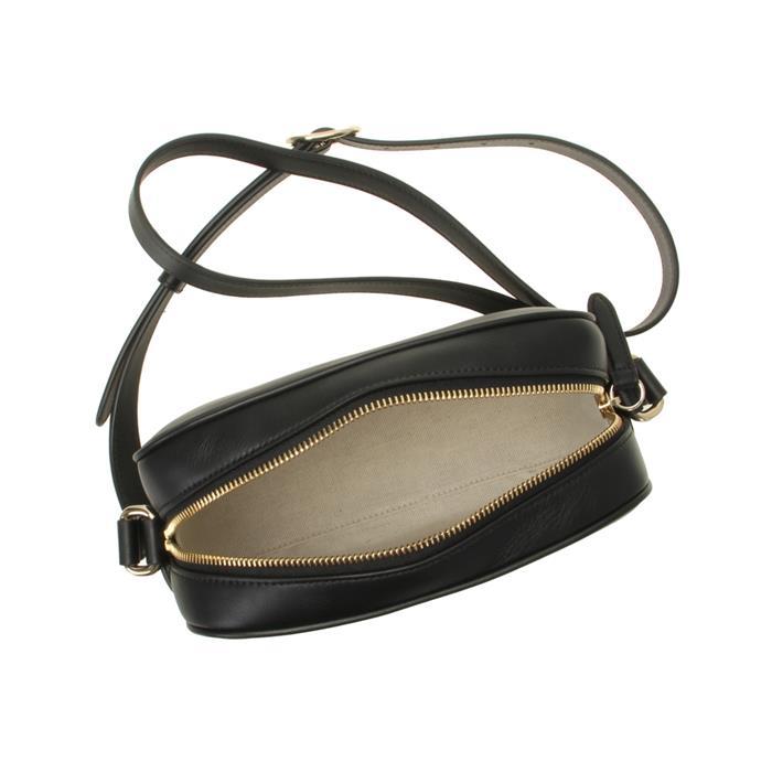 GUCCI Blondie Mini Leather Shoulder Bag Black