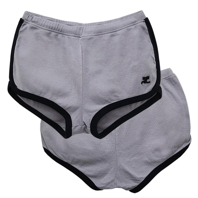 courreges Logo Mini Shorts Women’s Short Pants 124JSH037JS0070 B102
