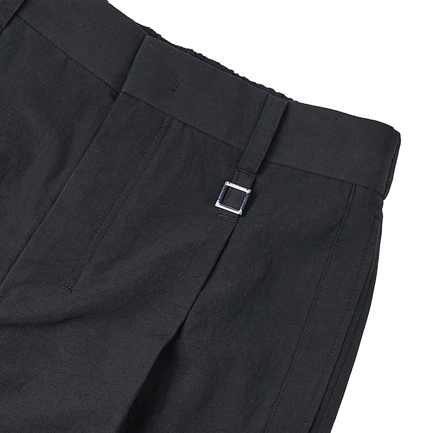 WOOYOUNGMI Men’s Hemp Sweatpants Joggers Black
