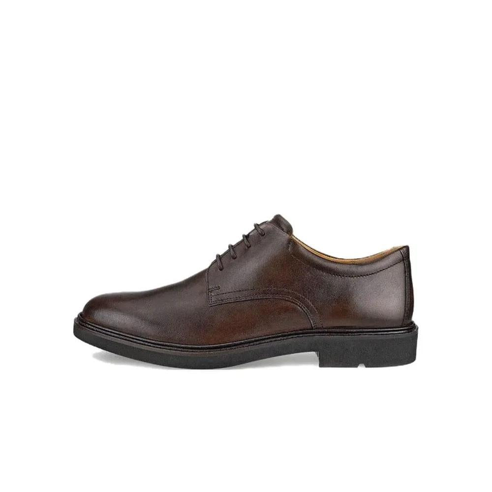 ecco Brown Leather Metropole London Oxford Dress Shoes for Men