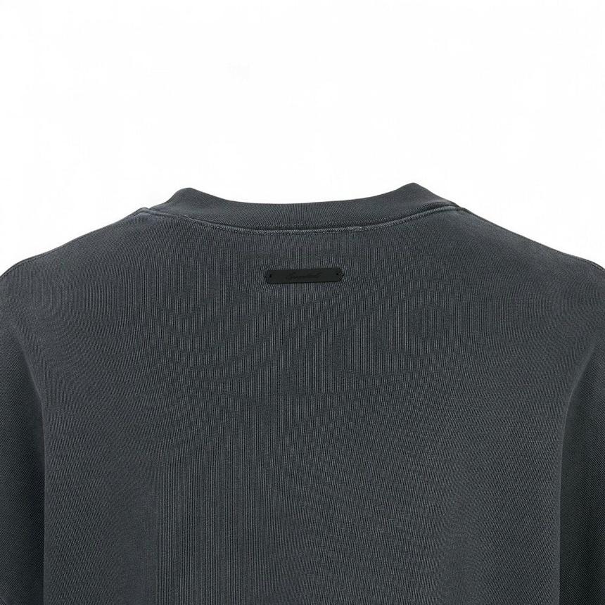 Fear of God Essentials Men’s Short Sleeve T-Shirt Faded Iron