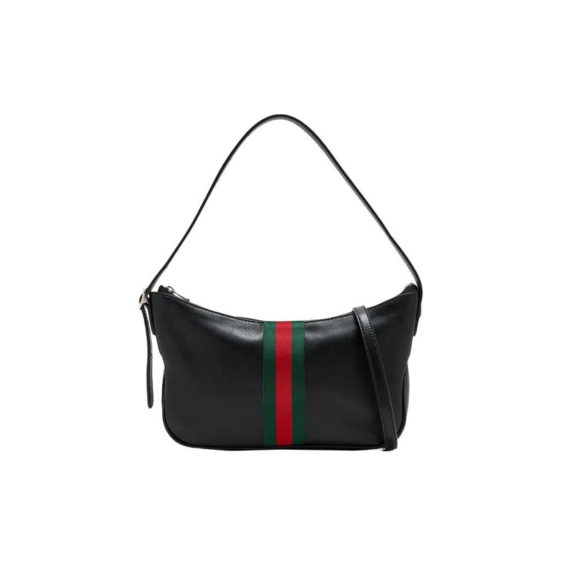 GUCCI Lunetta Small Black Crossbody Bag