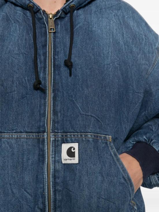 CARHARTT WIP Blue Denim Work Jacket