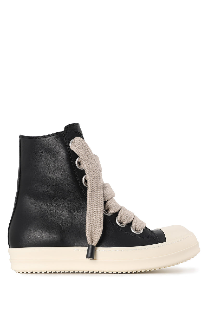 Rick Owens Jumbo Laces Rickdunk High-Top Sneakers Black Mil RU02D6892 LCOW2 9811