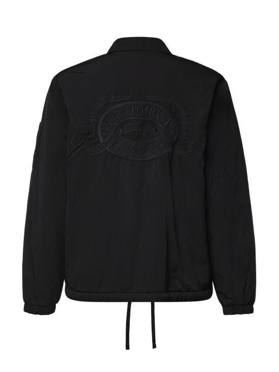 CP Company Black Lightweight Zip Jacket for Men 21CMOW044A 110535G 999 BLACK DOM