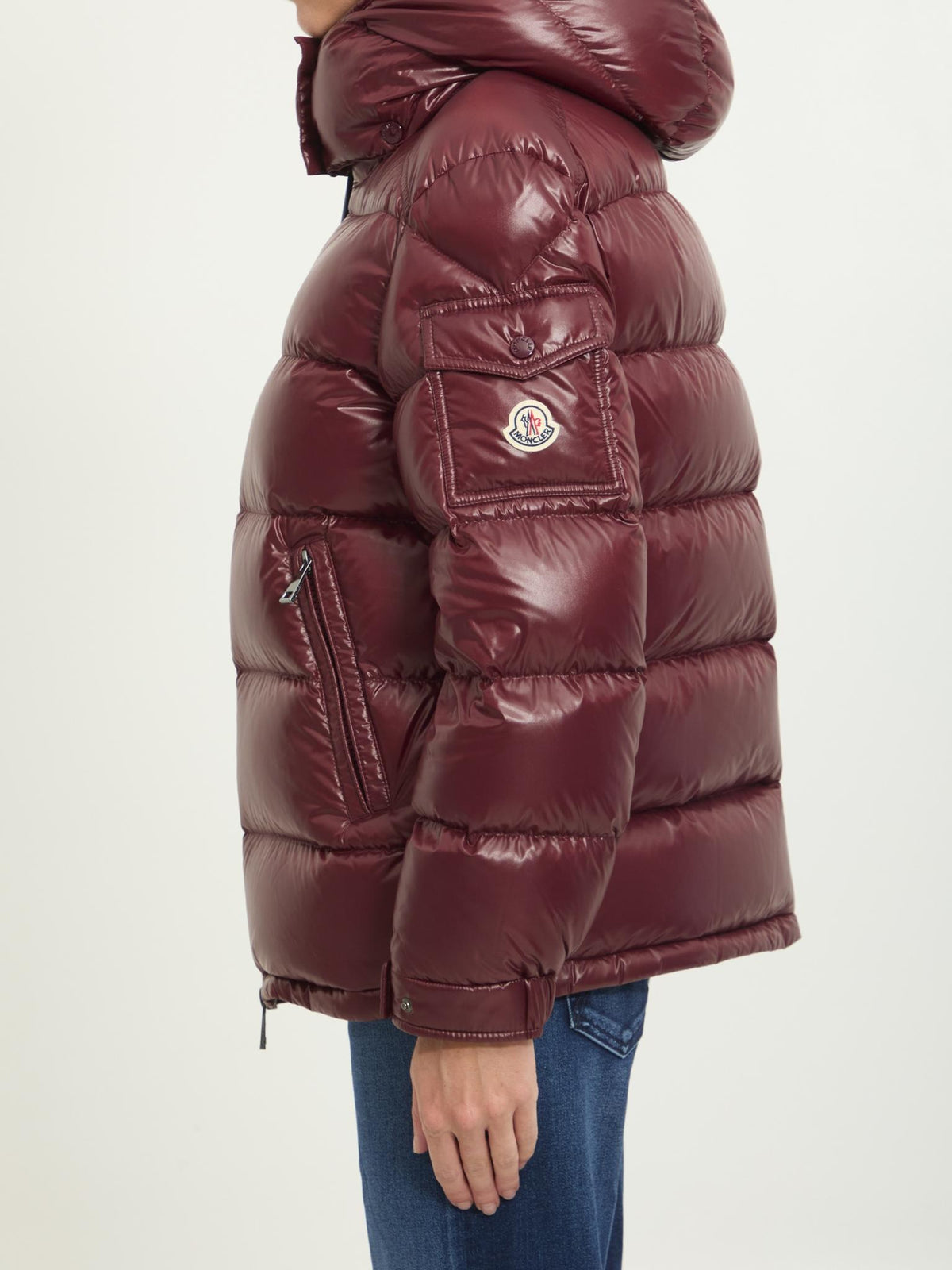 Moncler Navy Down Puffer Jacket Women’s