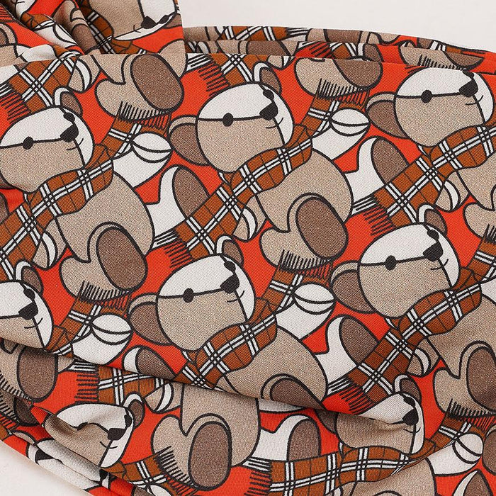 BURBERRY Thomas Bear Print Knot Headband Kids B6101
