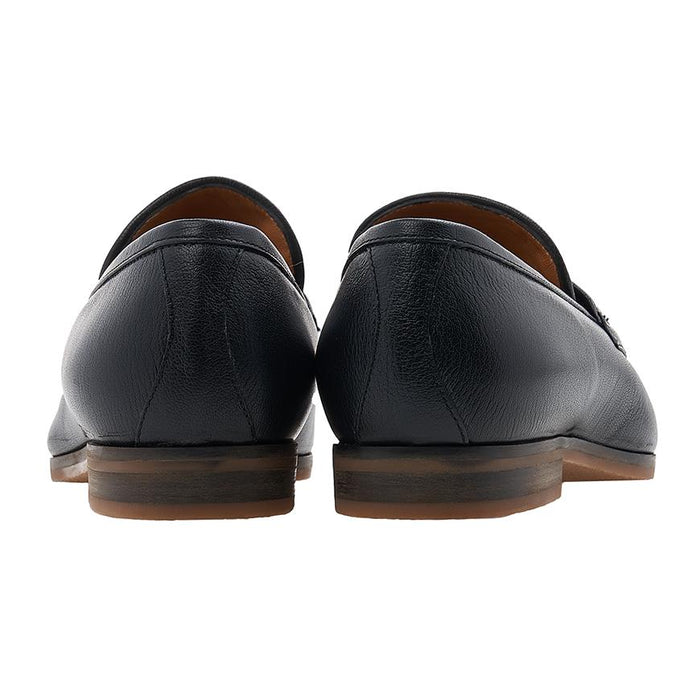 GUCCI Men's Horsebit Loafers Black Leather