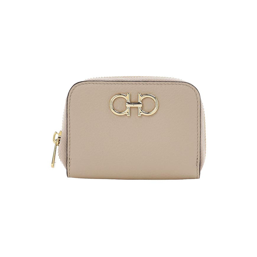 Ferragamo Women's Gancini Logo Compact Zip Wallet 22 0406 DAINO 0758667 3