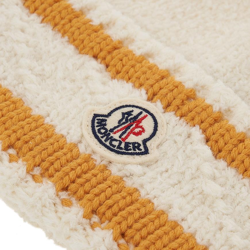 Moncler Unisex Stripe Beanie Cap 3B00001 M5493 034