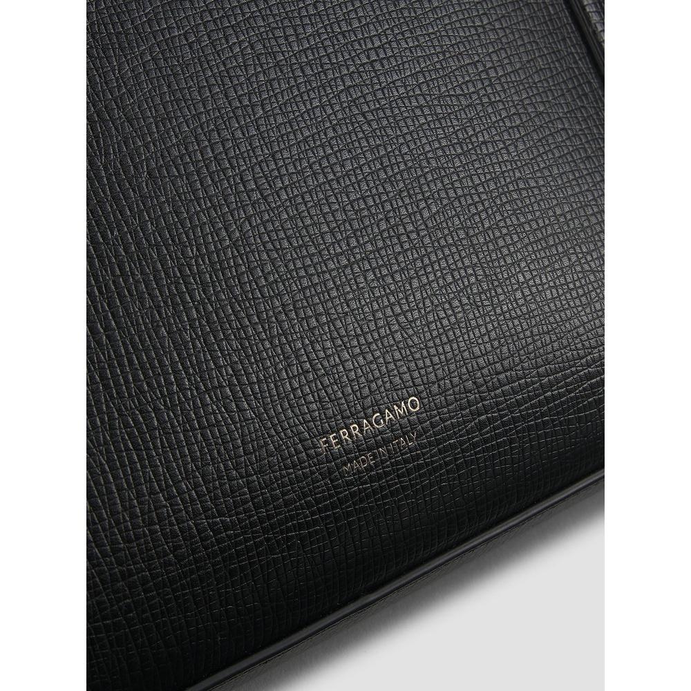 Ferragamo Gancini Leather Crossbody Bag for Men