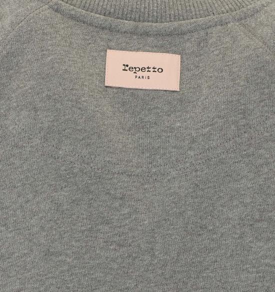 repetto Grey Long Sleeve Sweatshirt