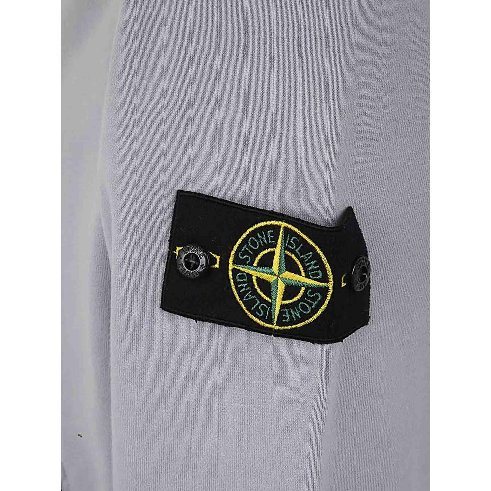STONE ISLAND Cotton Fleece Men’s Hooded Sweatshirt