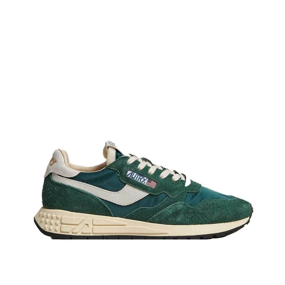 AUTRY Womens Low Top Sneakers Suede Rilwind White Cream