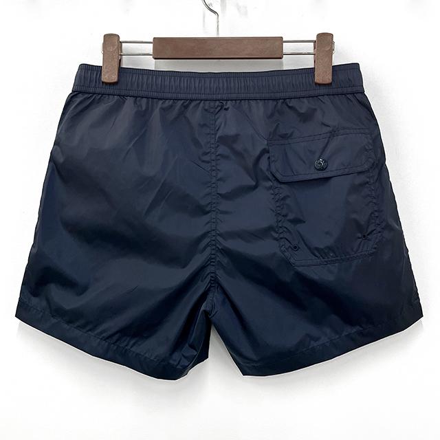 Moncler Logo Patch Tricolor Swim Shorts for Men 2C00018 53326 743