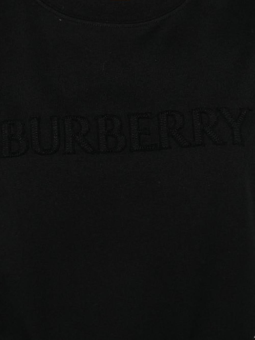 BURBERRY Short Sleeve Cotton T-Shirt for Women