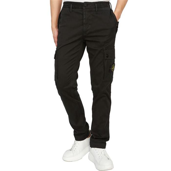 STONE ISLAND Twill Cotton Slim Fit Cargo Pants