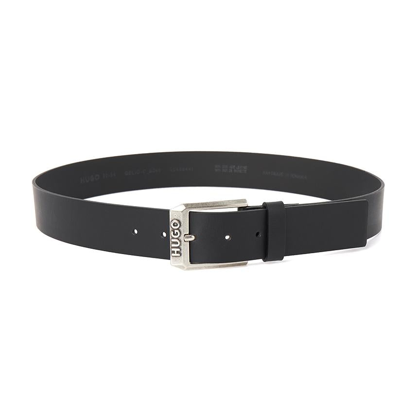 HUGO BOSS Men’s Leather Belt 50480441 001