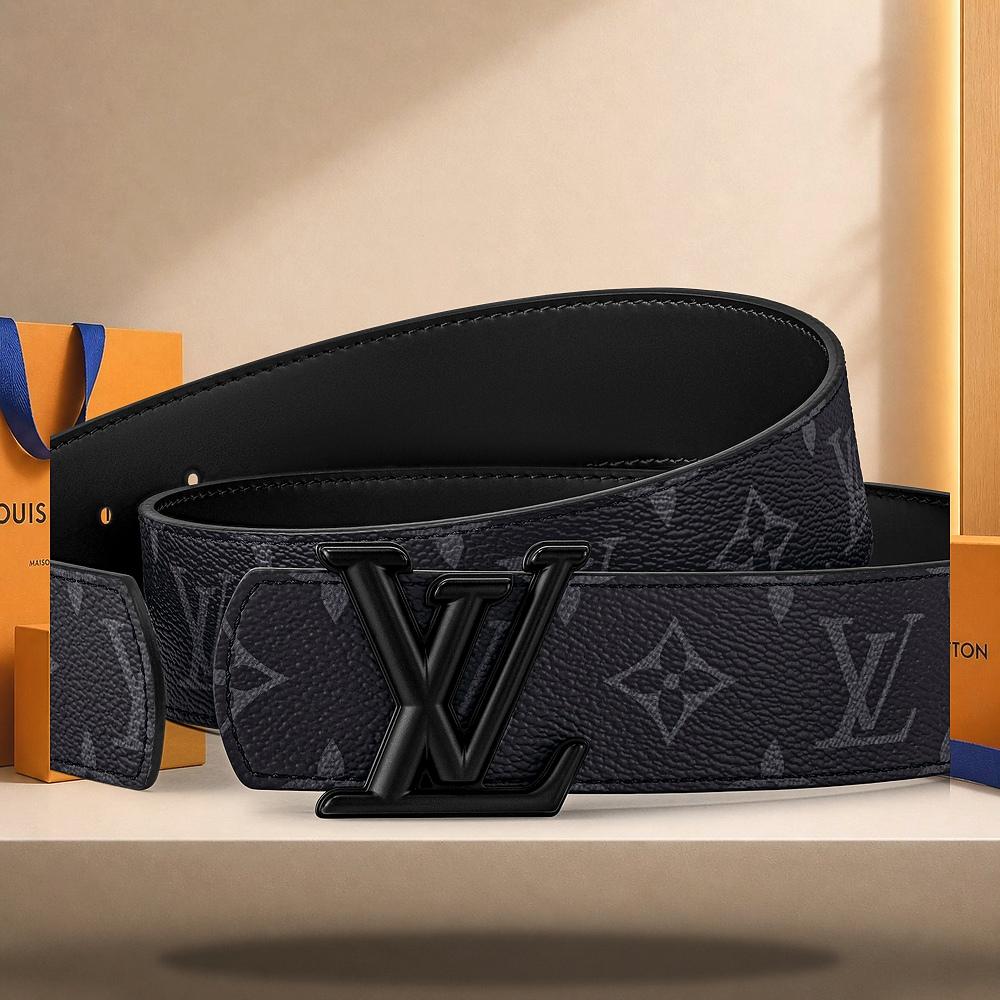Louis Vuitton LV Dimension 40mm Reversible Belt Eclipse M8962
