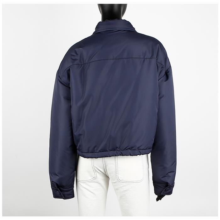 Miu Miu Logo Cropped Down Puffer Jacket ML954 13FM F0008