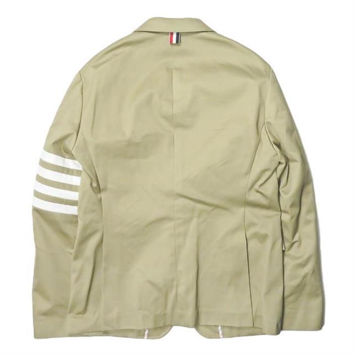 THOM BROWNE 4-Bar Beige Blazer Jacket MJU490A 03788 275