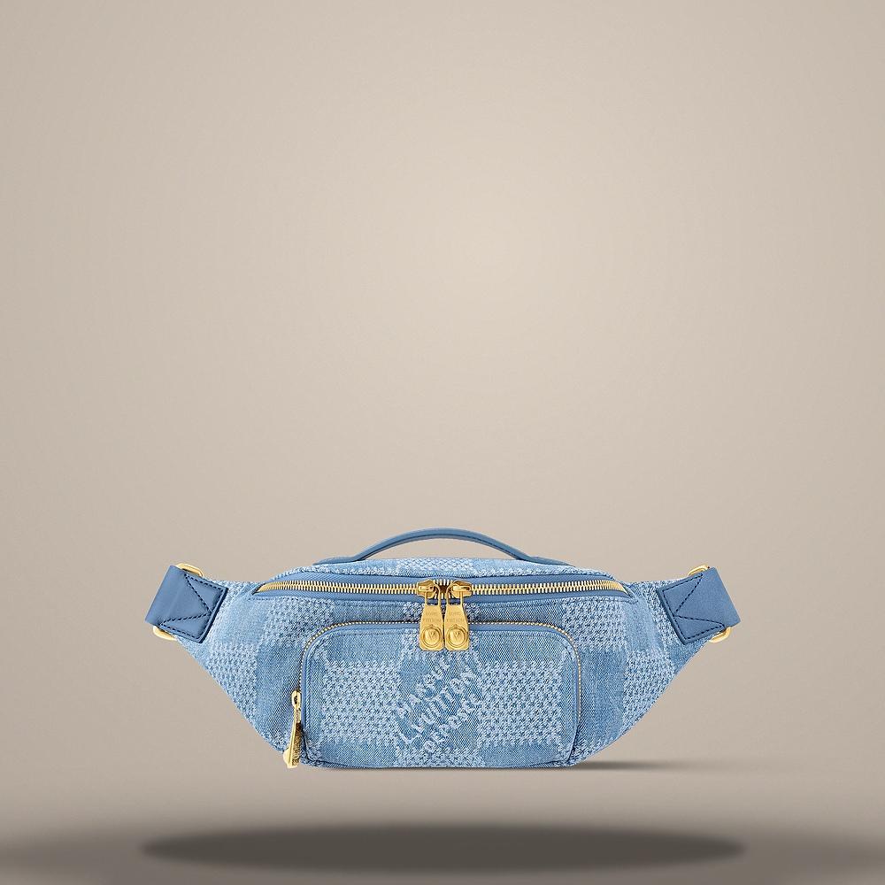 Louis Vuitton Rush Bumbag Denim Blue Shoulder Bag