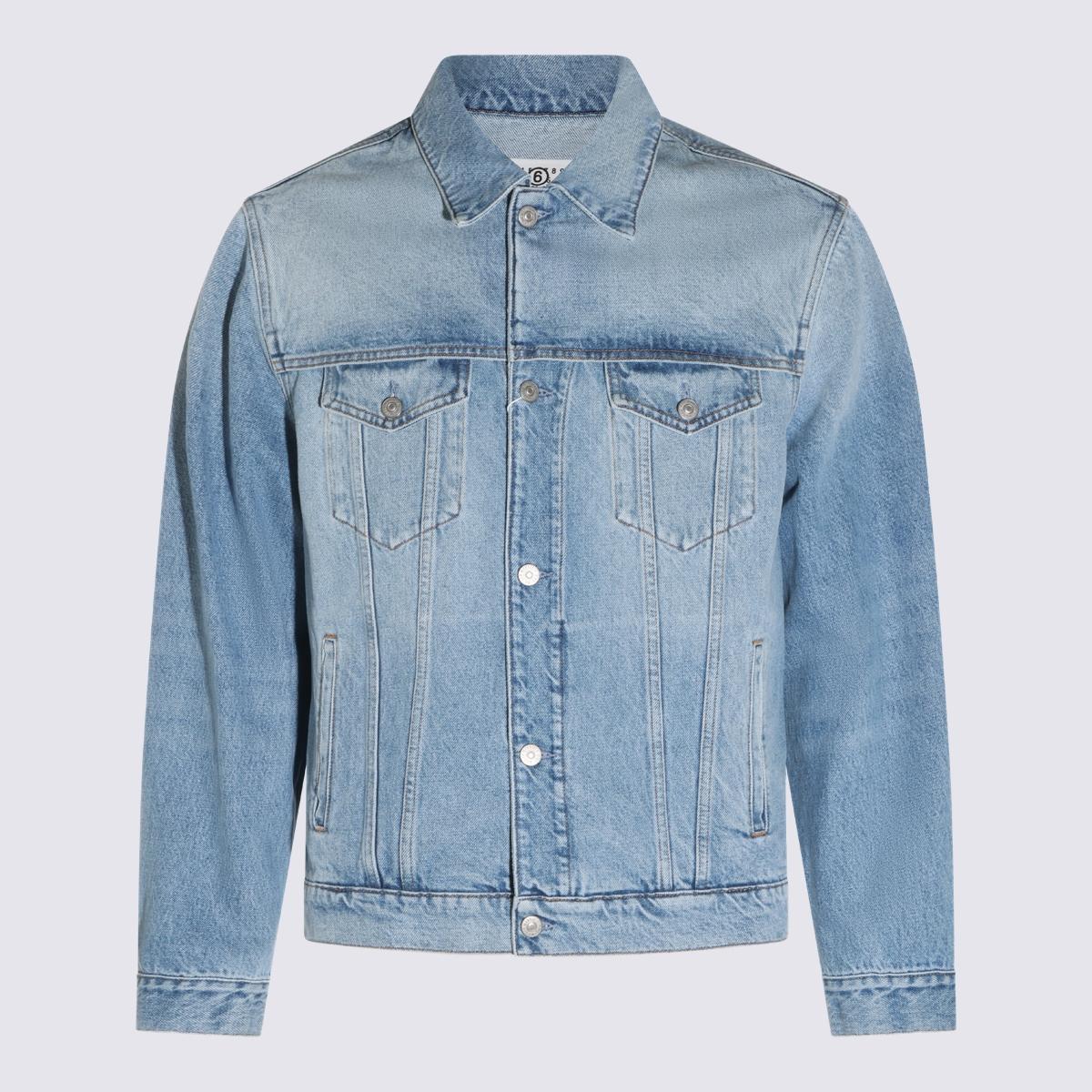 Maison Margiela Indigo Denim Jacket Men’s Casual Outerwear