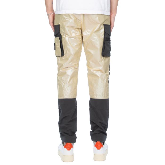 STONE ISLAND Nylon Metal Cargo Pants with Patch - Men’s Navy