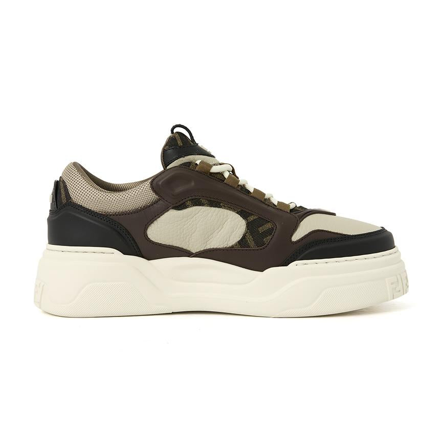 FENDI Fendi Force Low-Top Sneakers Men’s White Leather