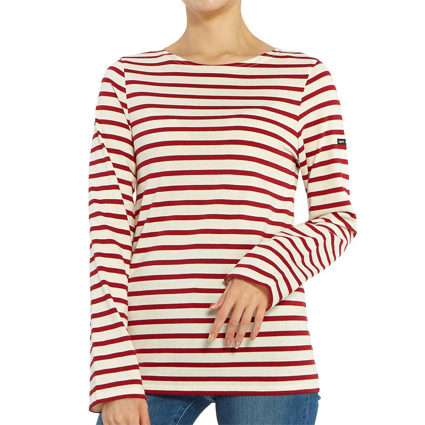 Saint James Minquiers Long Sleeve Unisex T-Shirt 9858 OU