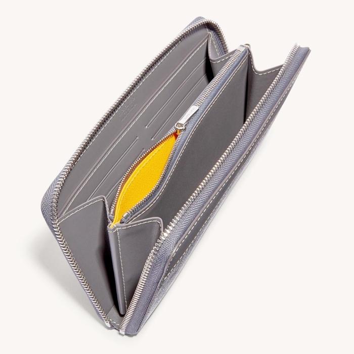 GOYARD Matignon Leather Medium Wallet GM MATIG2GMLTY51CL51P