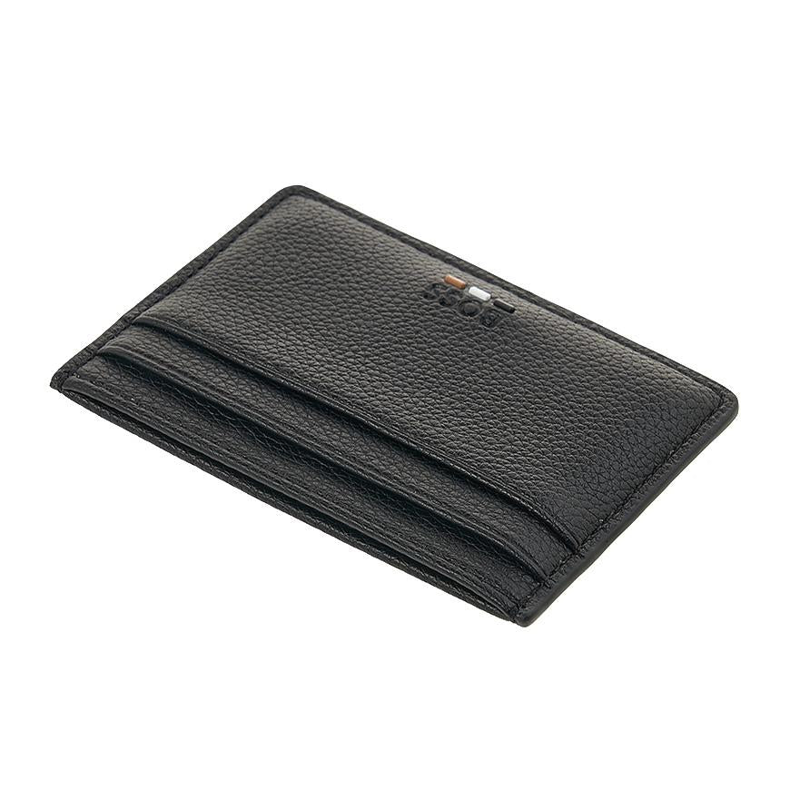 HUGO BOSS Men’s Leather Card Holder Wallet 50536513 001