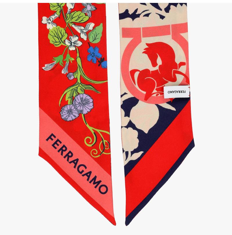 Ferragamo Women’s Silk Scarf 32 1241 0789909