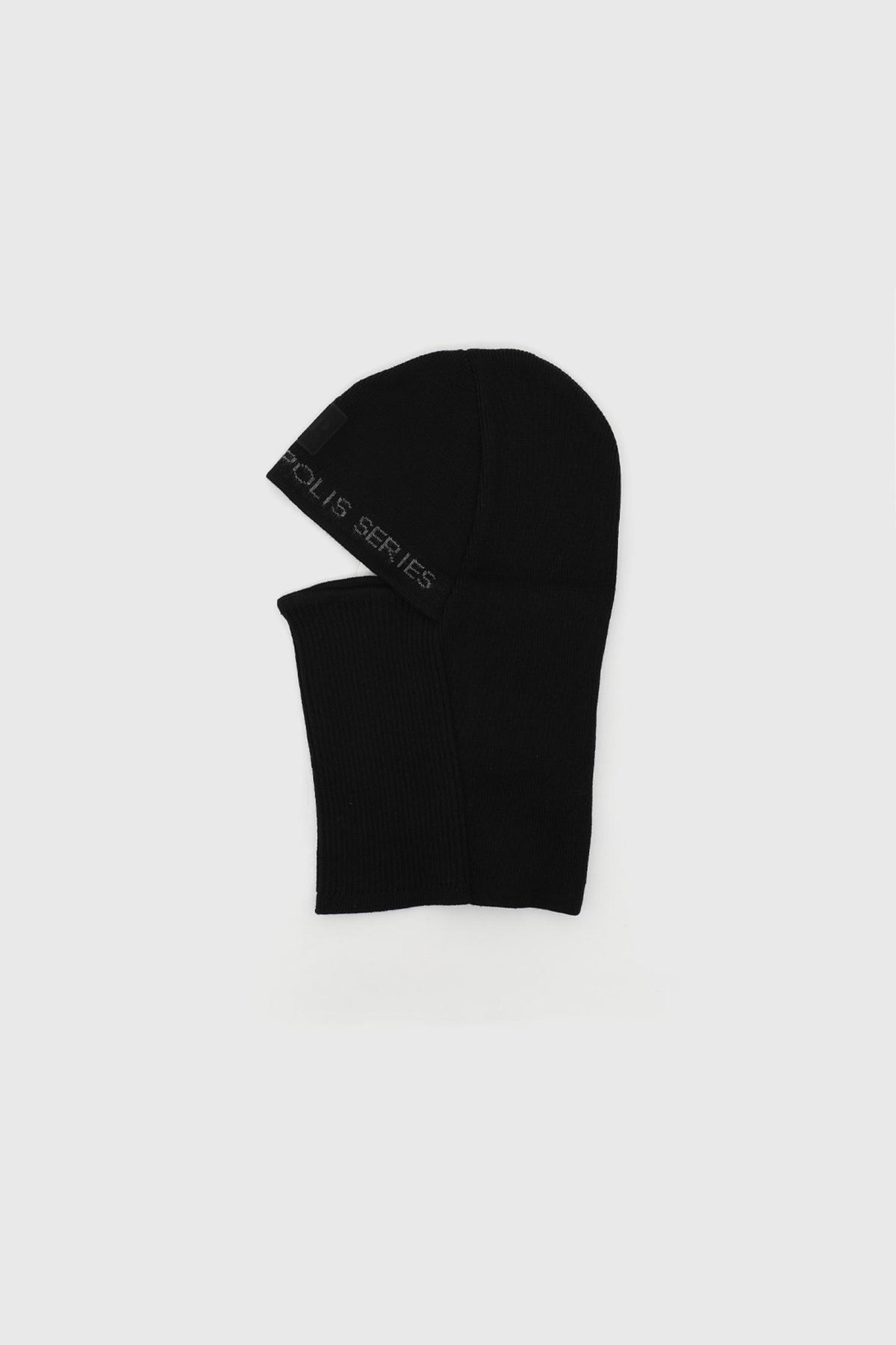 CP Company Metropolis Wool Unisex Balaclava Beanie Black