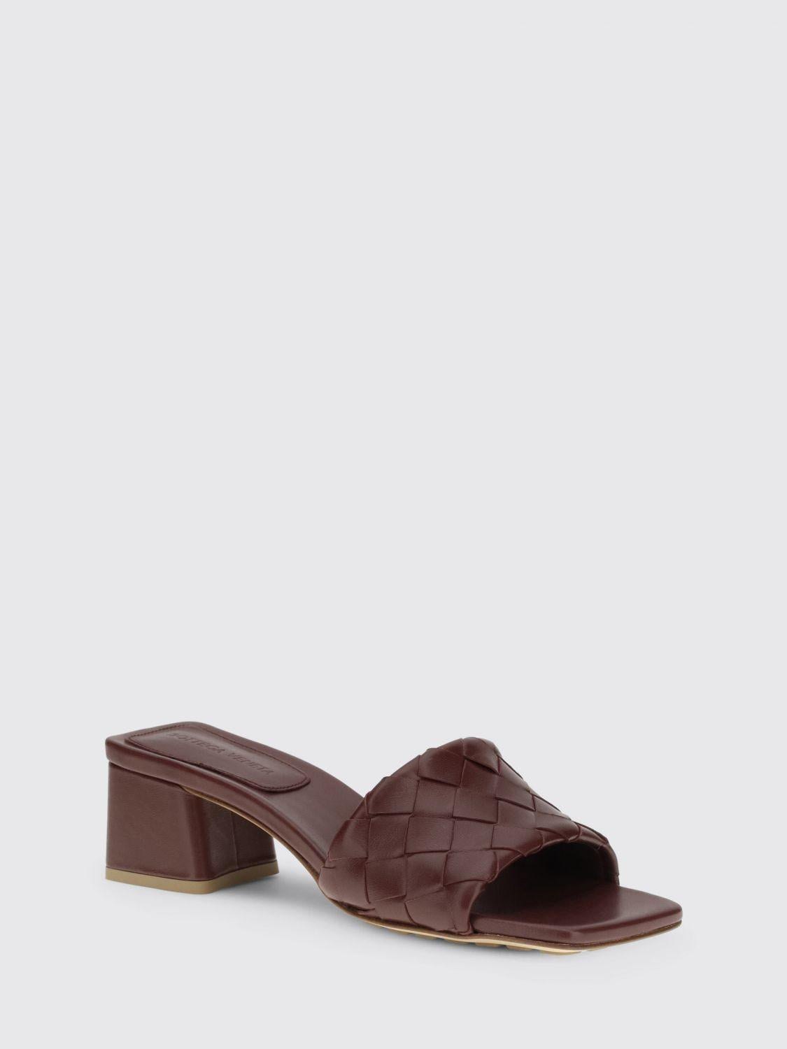 Bottega Veneta Leather Sandals Brown Women’s Sandals