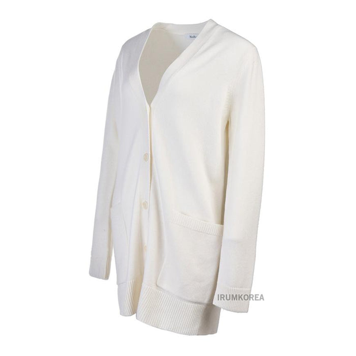 Max Mara Women’s VILLAR Wool Cardigan Beige
