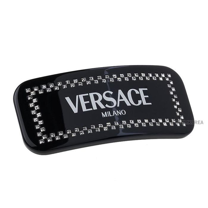 Versace Crystal Embellished Hair Pin for Women