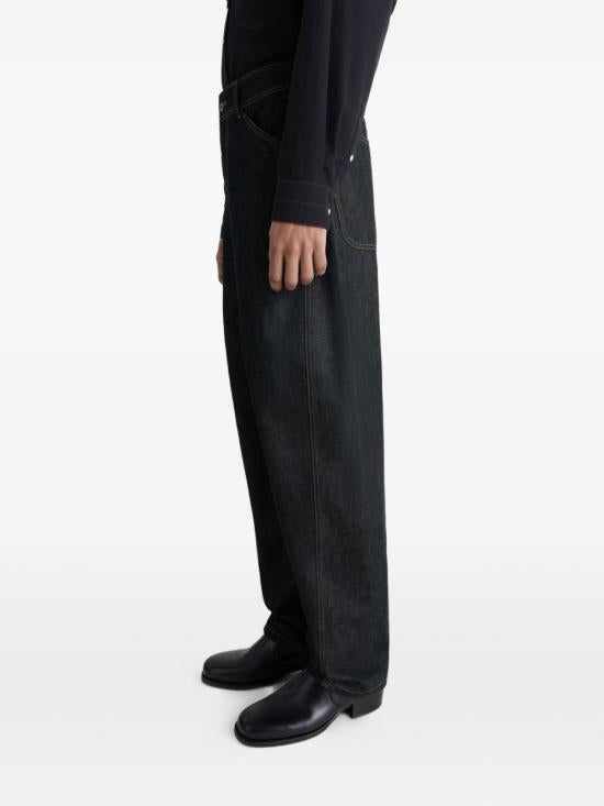 Lemaire Slate Twisted Workwear Denim Pants PA1102 LD1061965