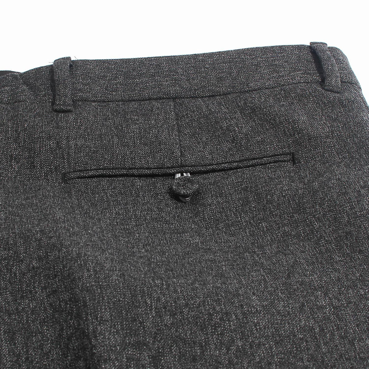 DIOR MEN Grey Virgin Wool Silk Classic Pants 443C131A6278 830