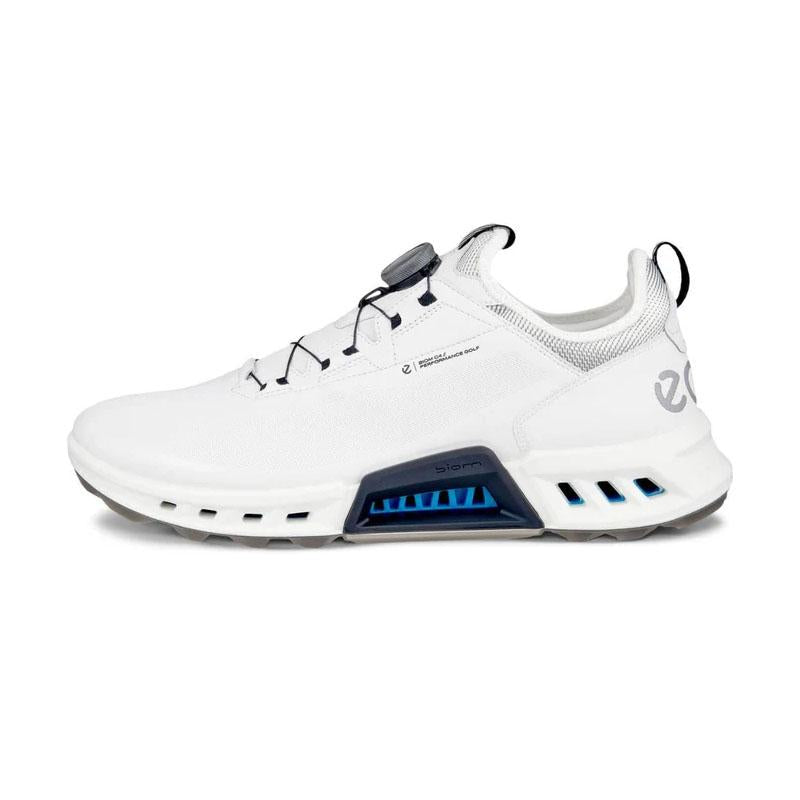 ecco BIOM C4 BOA Fit White Golf Sneakers Low-Top