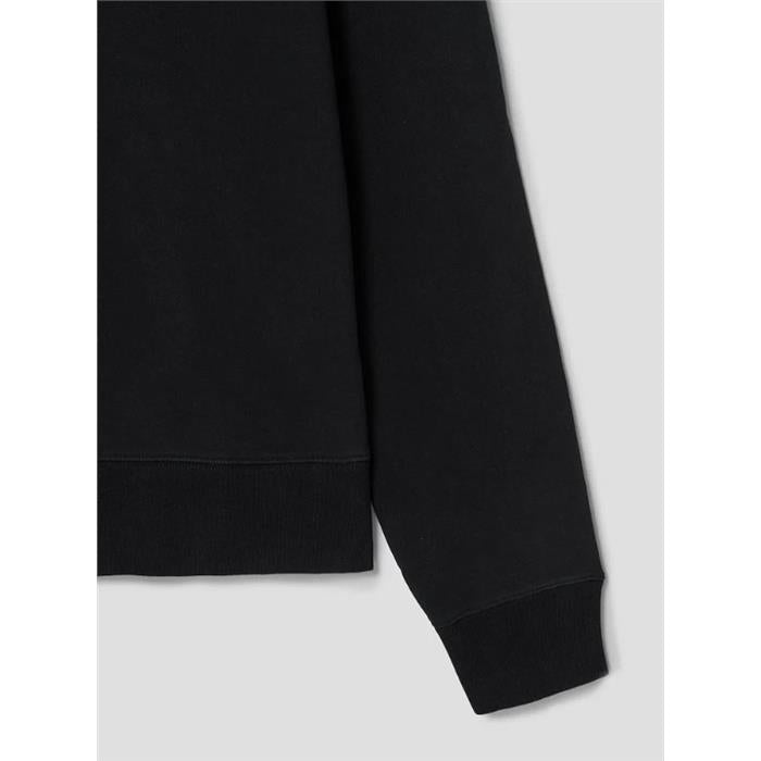 Maison Kitsune Fox Hoodie T-Shirt Black Men LM00705KM0001