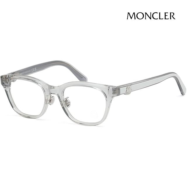 Moncler Asian Fit Clear Square Acetate Eyeglass Frames Unisex ML5185D 020