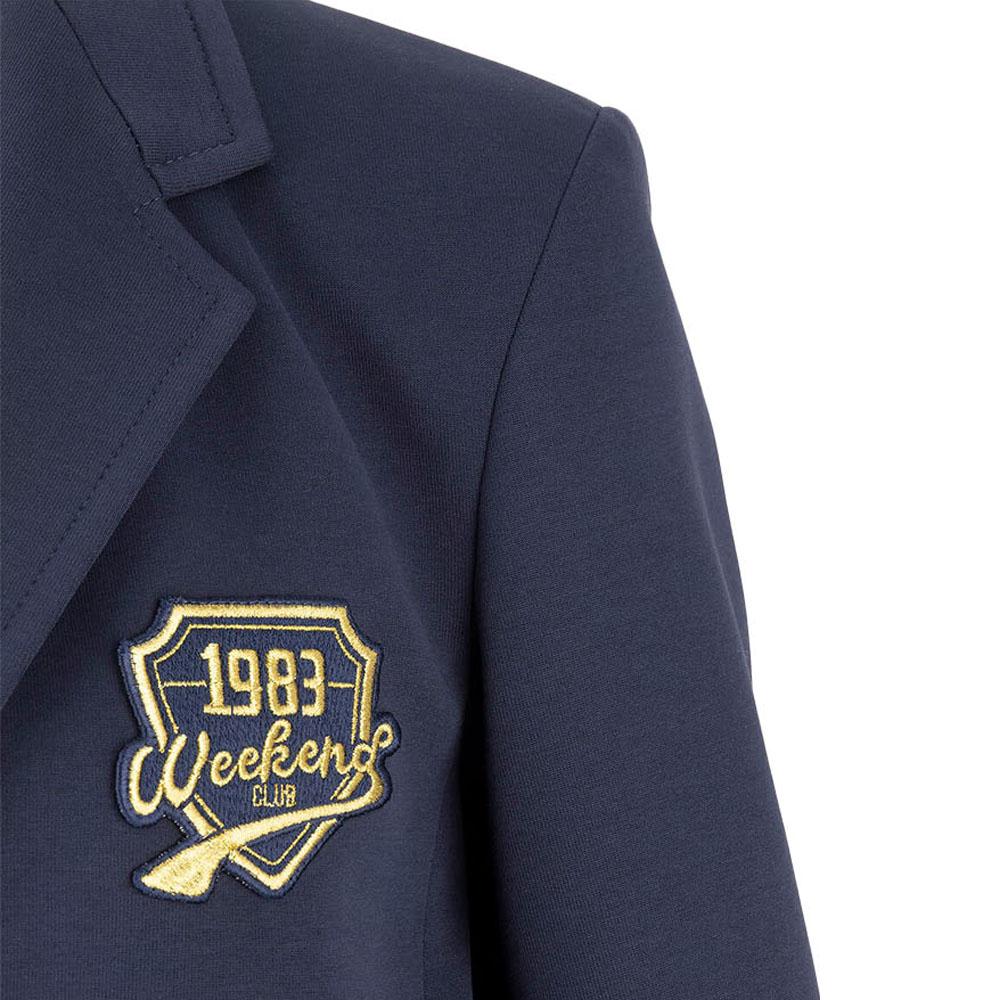 Max Mara BRAMA Logo Blazer Jacket for Women 2515911011 002