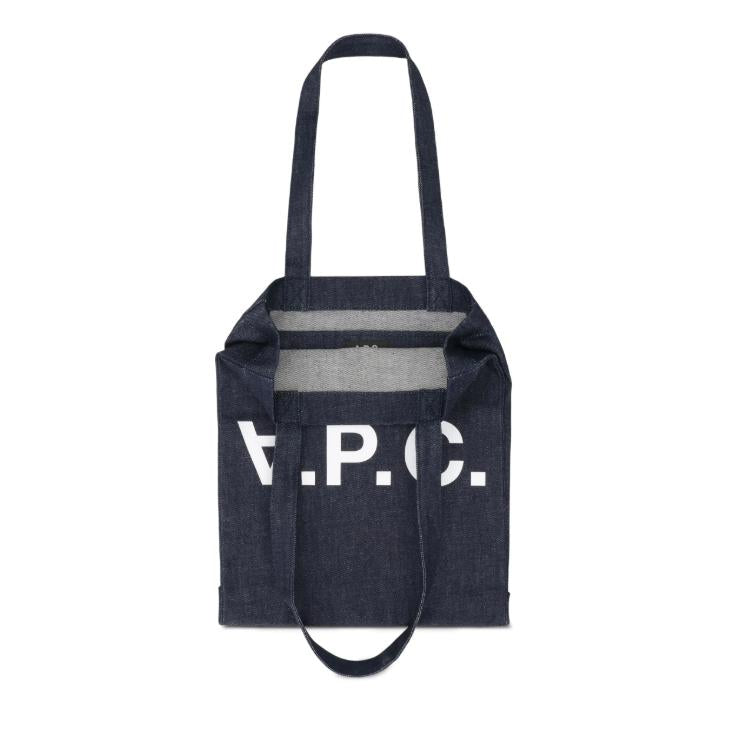 A.P.C. Lorr Tote Bag Canvas Unisex Eco Bag Navy