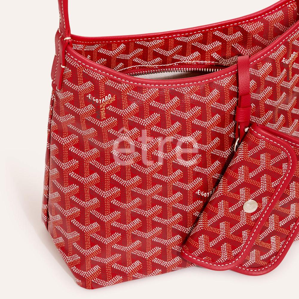 Aimé Leon Dore Red Mini Bohem Hobo Tote Bag BOHEMEMINTY 02CL 02P