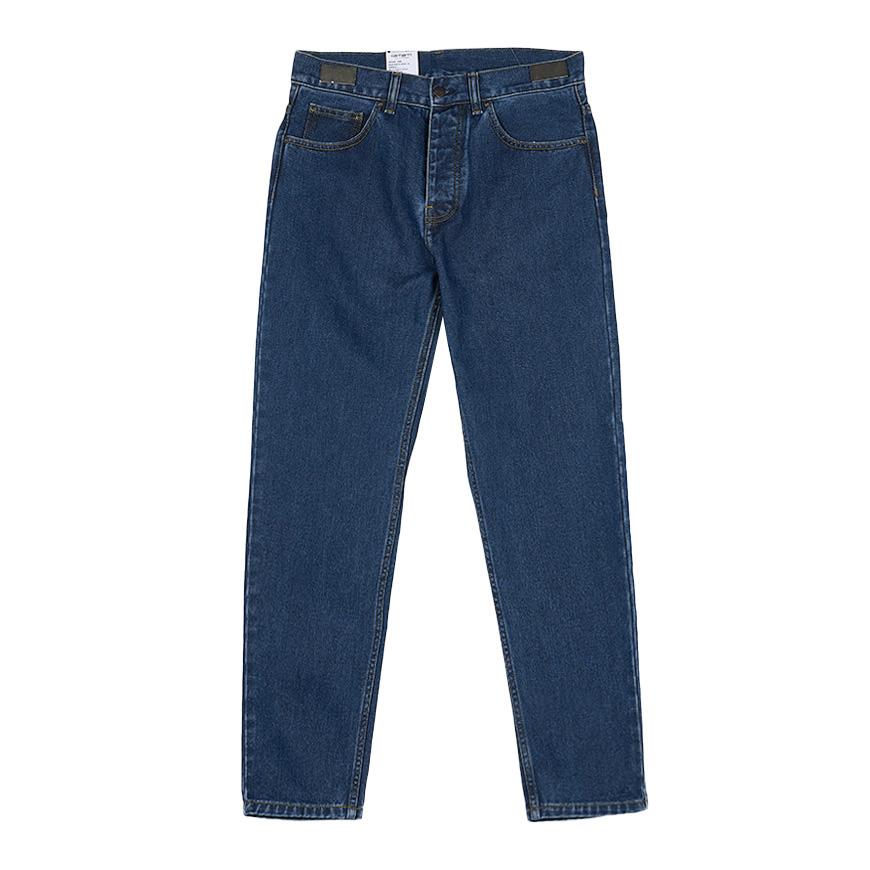 CARHARTT WIP Newel Pants Men Cotton Twill Classic Chino Black