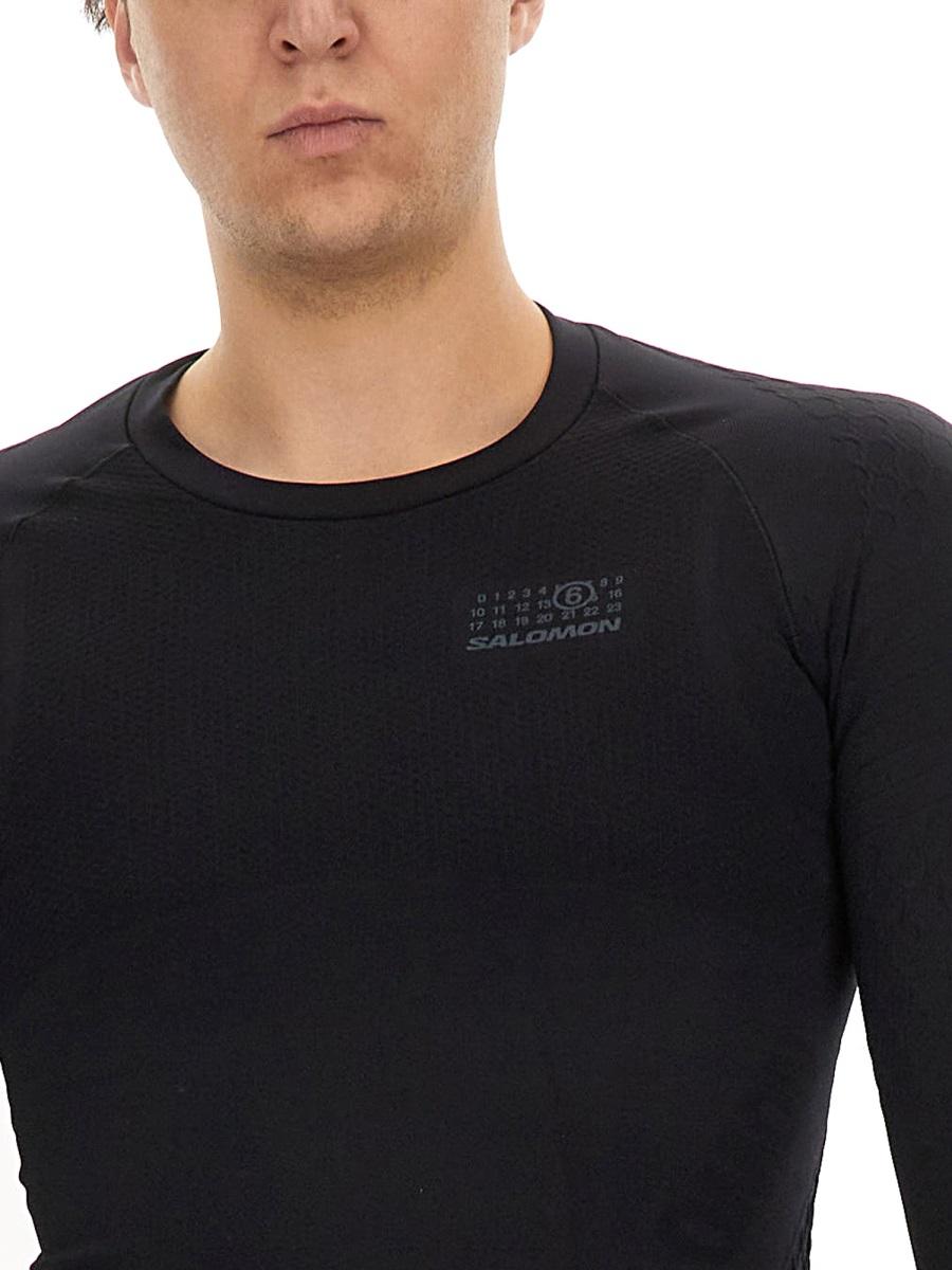 Maison Margiela Long Sleeve T-Shirt Black Cotton Men’s Shirt