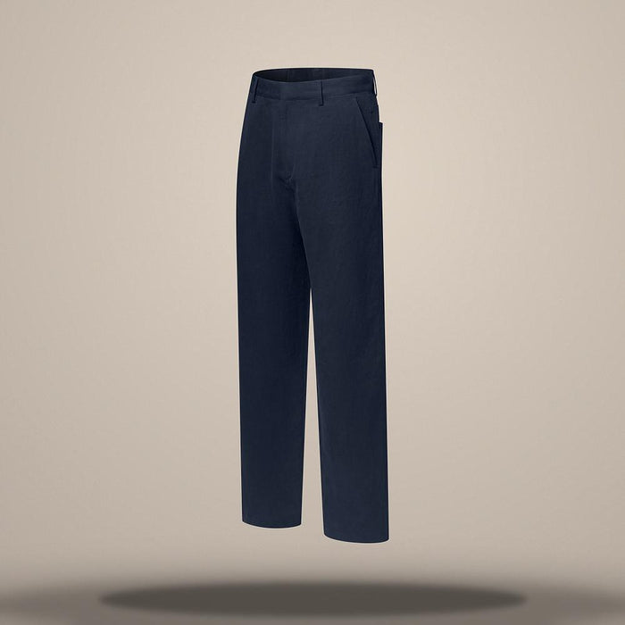Louis Vuitton Women's Lightweight Linen Workwear Relaxed Fit Pants