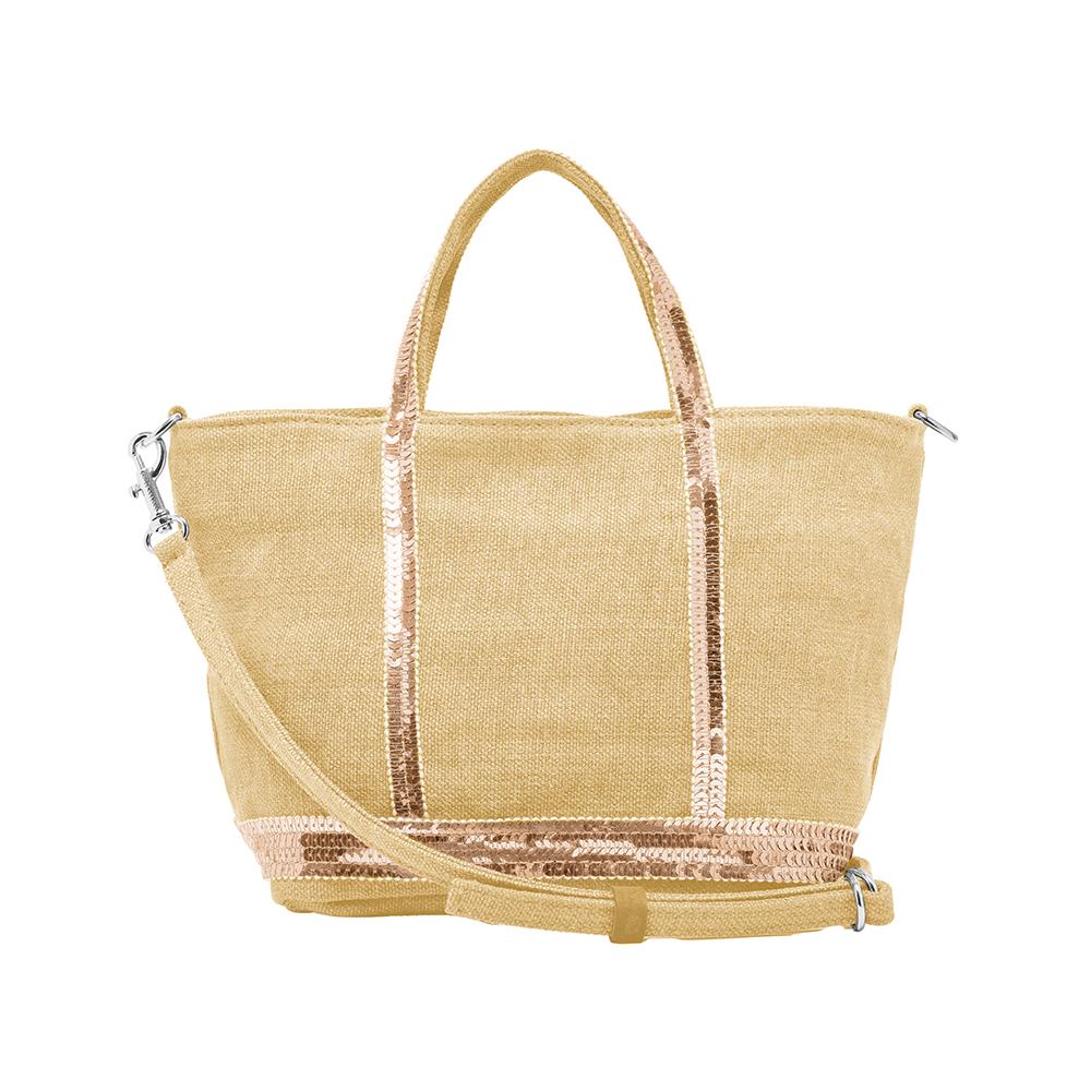 Vanessa Bruno Cabas Sequin Linen Zip Mini Tote Bag Women’s 0PVE31 V40410 248