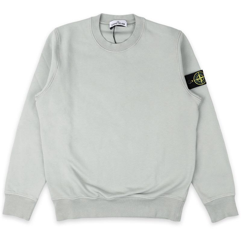 STONE ISLAND Sage Green Regular Fit Crewneck Sweatshirt L1S156100060 S0051 V0055
